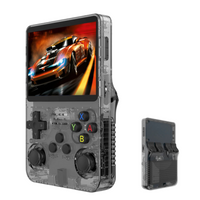 Console portable rétro R36S – Linux, 64 Go, écran IPS 3,5”, double joystick