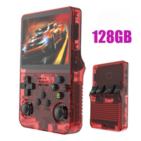 Console portable rétro R36S – Linux, 64 Go, écran IPS 3,5”, double joystick