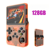 Console portable rétro R36S – Linux, 64 Go, écran IPS 3,5”, double joystick