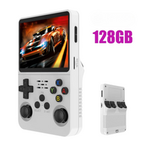 Console portable rétro R36S – Linux, 64 Go, écran IPS 3,5”, double joystick