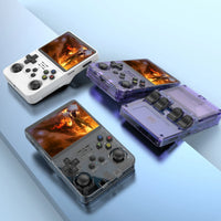 Console portable rétro R36S – Linux, 64 Go, écran IPS 3,5”, double joystick