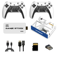 Console retro gaming TV Stick M15 – HDMI 4K, 64 Go/128 Go, double manette sans fil