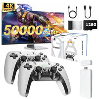 Console retro gaming TV Stick M15 – HDMI 4K, 64 Go/128 Go, double manette sans fil