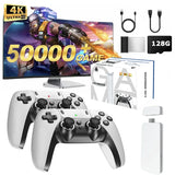 Console retro gaming TV Stick M15 – HDMI 4K, 64 Go/128 Go, double manette sans fil
